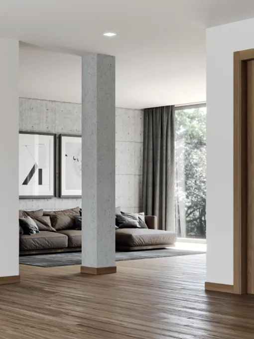 Porta blindata Milos in Rovere Cuoio di Bertolotto