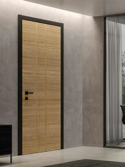 Porta blindata Milos Tweed in Rovere di Bertolotto