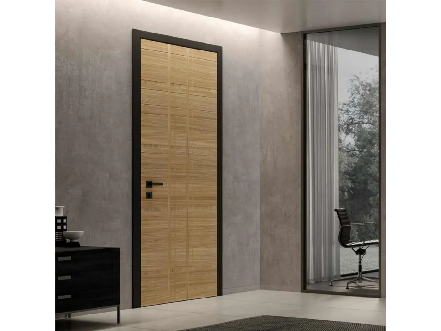 Porta blindata Milos Tweed in Rovere di Bertolotto