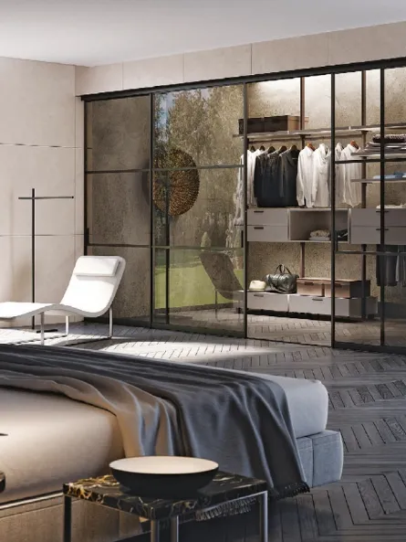 Porta per interni Sistemi Design BIKOMP per Cabina Armadio di Bertolotto