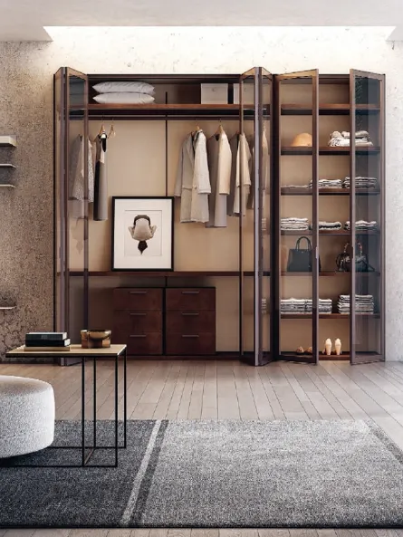 Porta per interni Sistemi Design SPACEWALL sistema porte armadio di Bertolotto