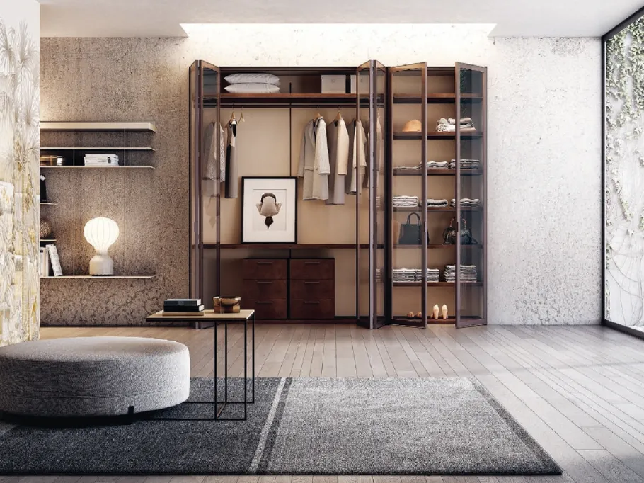 Porta per interni Sistemi Design SPACEWALL sistema porte armadio di Bertolotto