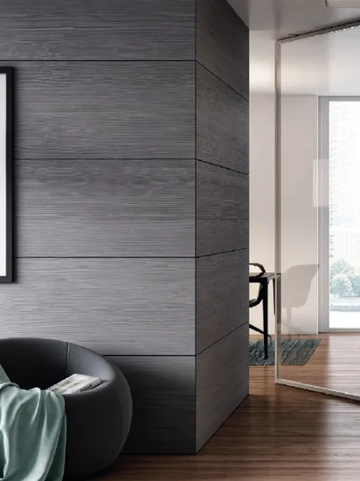 Porta per interni Sistemi Design VELA Unik a bilico di Bertolotto