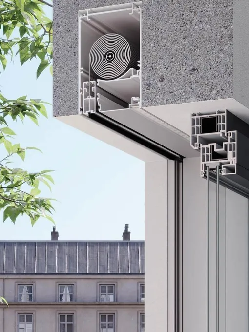 Zanzariera Led Incasso a Rullo di Pronema