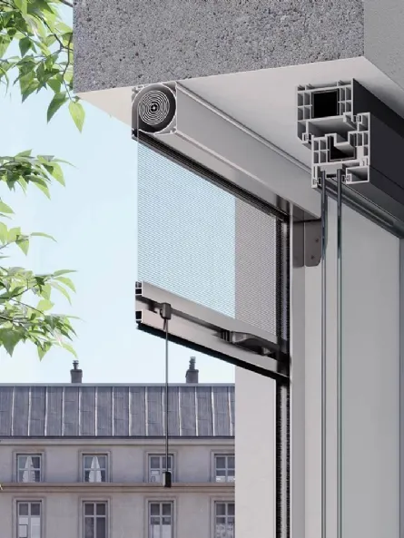 Zanzariera Quadro a Rullo di Pronema